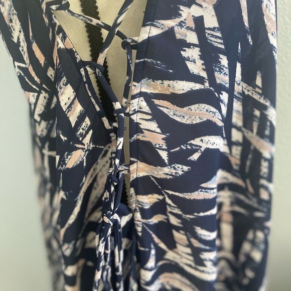 - MIDI Dress with Asymmetrical Hem NWT - Picture 7 of 12